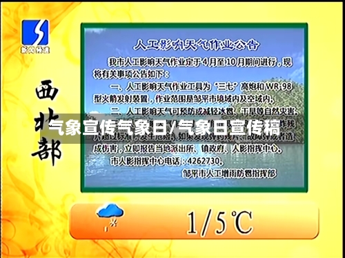 气象宣传气象日/气象日宣传稿-第2张图片