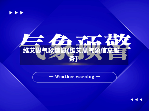 维艾思气象信息(维艾思气象信息服务)