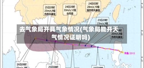 去气象局开具气象情况(气象局能开天气情况证明吗)