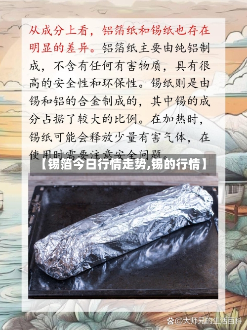【锡箔今日行情走势,锡的行情】