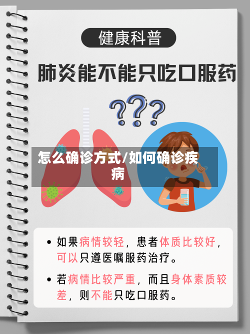 怎么确诊方式/如何确诊疾病