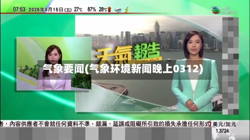 气象要闻(气象环境新闻晚上0312)-第2张图片