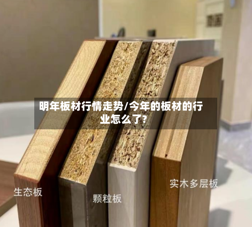 明年板材行情走势/今年的板材的行业怎么了?-第3张图片