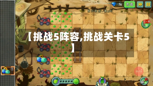 【挑战5阵容,挑战关卡5】-第2张图片