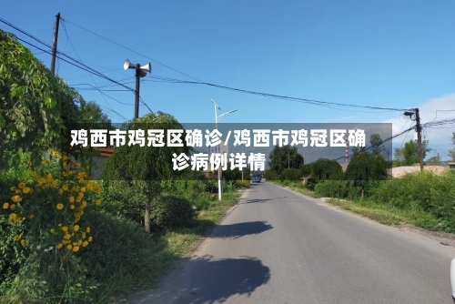 鸡西市鸡冠区确诊/鸡西市鸡冠区确诊病例详情-第2张图片