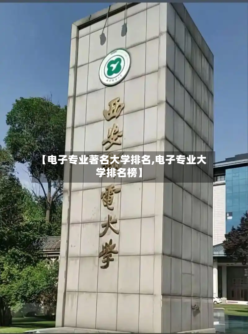 【电子专业著名大学排名,电子专业大学排名榜】-第2张图片