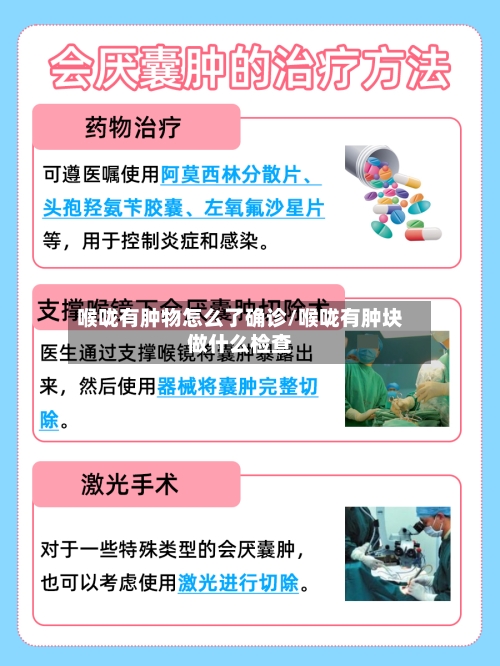 喉咙有肿物怎么了确诊/喉咙有肿块做什么检查