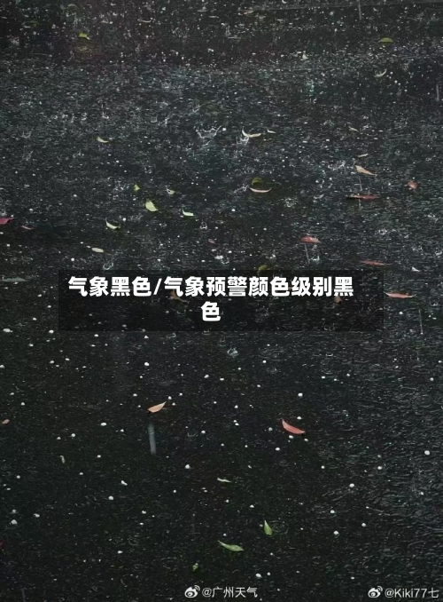 气象黑色/气象预警颜色级别黑色-第3张图片