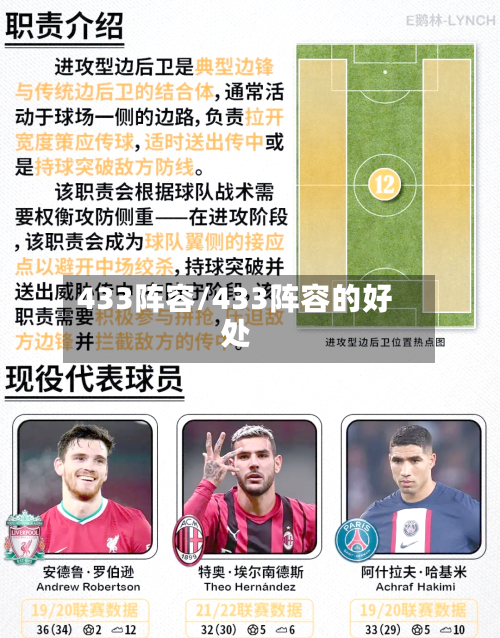 433阵容/433阵容的好处-第2张图片