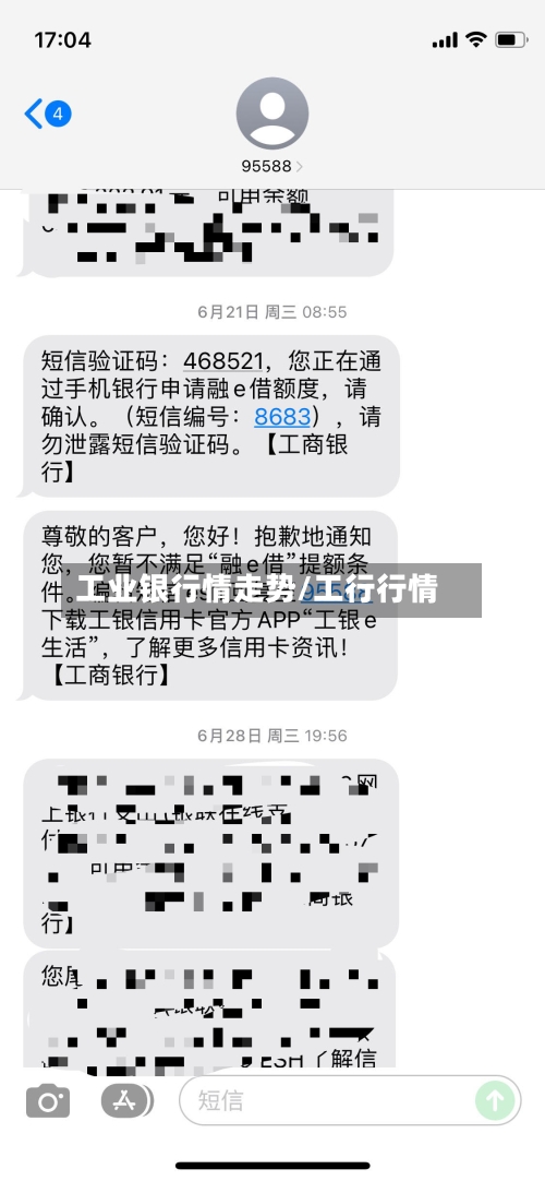 工业银行情走势/工行行情