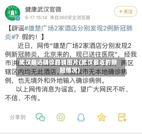 武汉最近确诊路线图片(武汉最近的新冠情况)