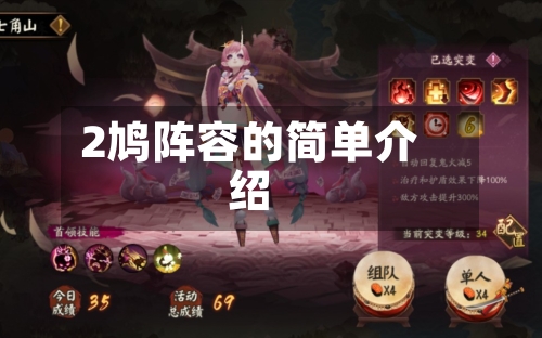 2鸠阵容的简单介绍