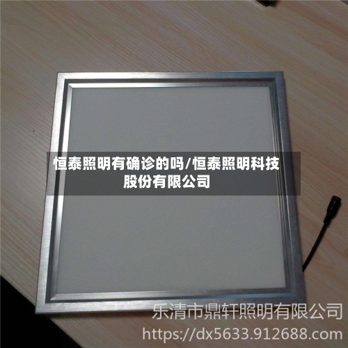 恒泰照明有确诊的吗/恒泰照明科技股份有限公司-第2张图片