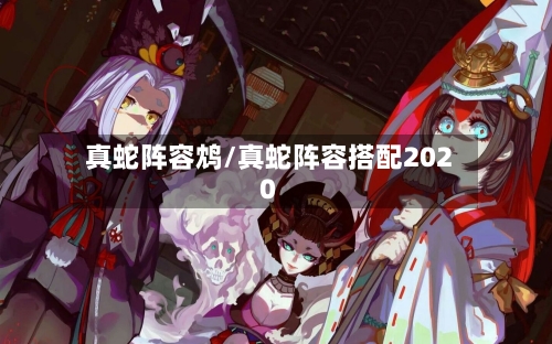 真蛇阵容鸩/真蛇阵容搭配2020-第2张图片