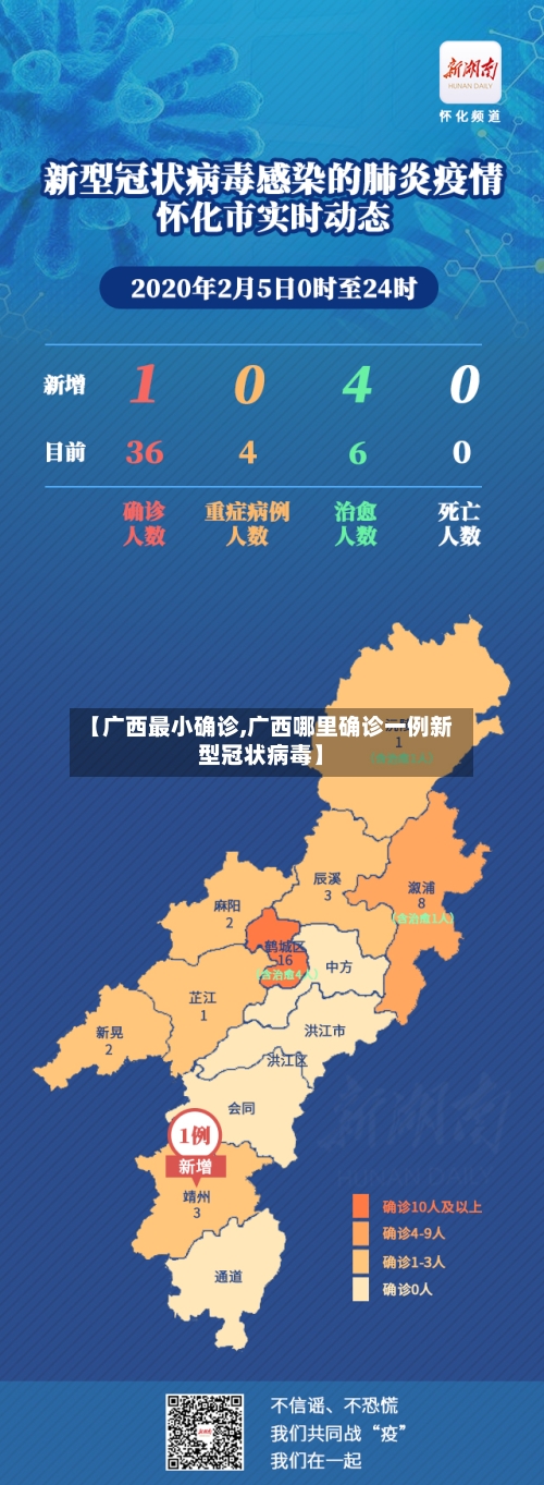 【广西最小确诊,广西哪里确诊一例新型冠状病毒】