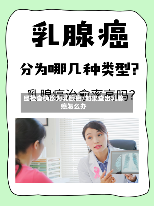 经检查确诊为乳腺癌/如果查出乳腺癌怎么办-第3张图片