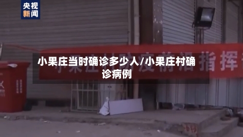 小果庄当时确诊多少人/小果庄村确诊病例-第3张图片
