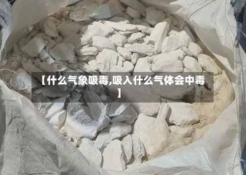 【什么气象吸毒,吸入什么气体会中毒】-第3张图片
