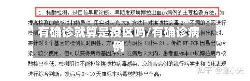 有确诊就算是疫区吗/有确诊病例-第3张图片