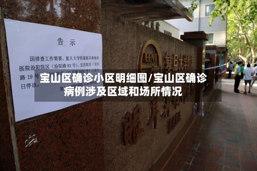 宝山区确诊小区明细图/宝山区确诊病例涉及区域和场所情况-第2张图片