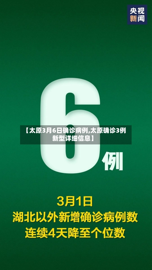 【太原3月6日确诊病例,太原确诊3例新型详细信息】-第2张图片