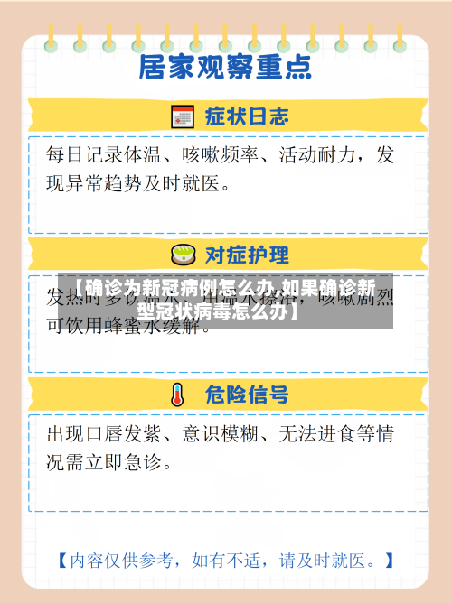 【确诊为新冠病例怎么办,如果确诊新型冠状病毒怎么办】-第3张图片