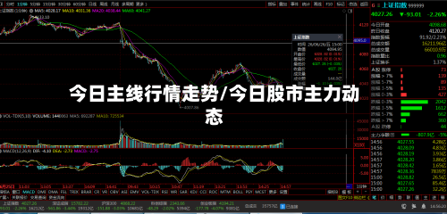 今日主线行情走势/今日股市主力动态-第3张图片