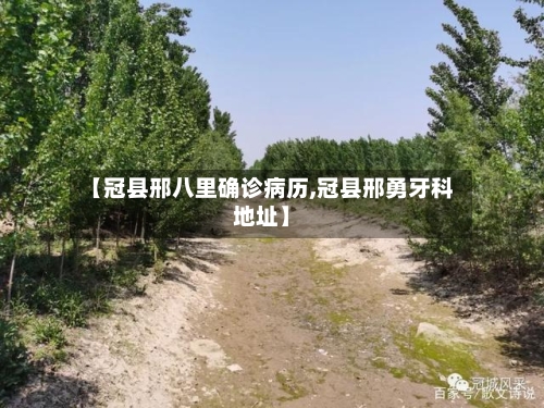 【冠县邢八里确诊病历,冠县邢勇牙科地址】
