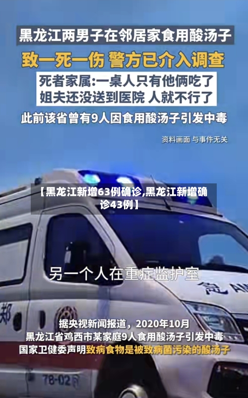 【黑龙江新增63例确诊,黑龙江新增确诊43例】-第3张图片