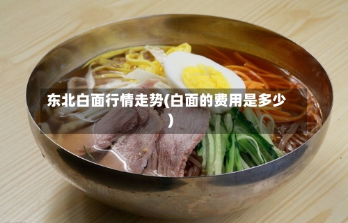 东北白面行情走势(白面的费用是多少)