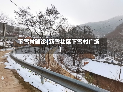 下雪村确诊(新雪社区下雪村广场)