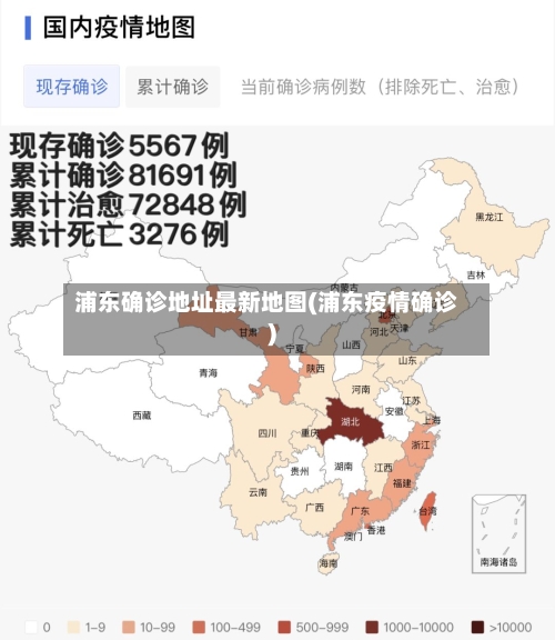 浦东确诊地址最新地图(浦东疫情确诊)