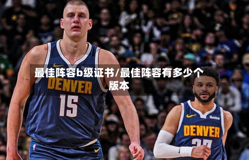 最佳阵容b级证书/最佳阵容有多少个版本