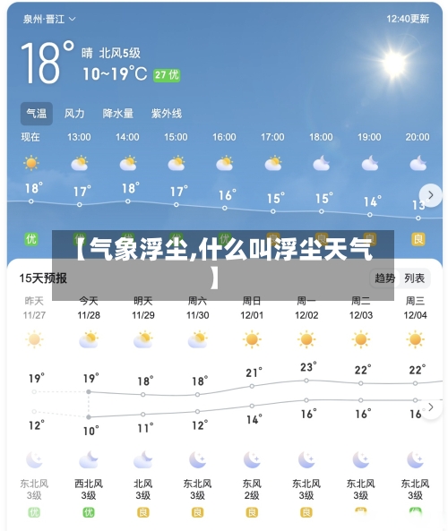 【气象浮尘,什么叫浮尘天气】