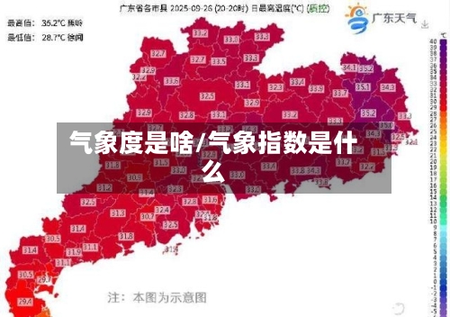 气象度是啥/气象指数是什么-第3张图片